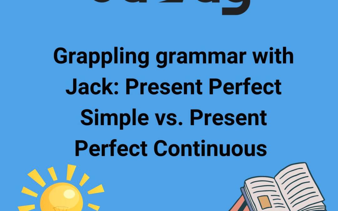 Using the present perfect simple and continuous.